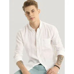 Snitch Men Smart Slim Fit Opaque Casual Shirt-picture-32