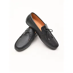 Snitch Men Textured Formal Loafers-picture-14