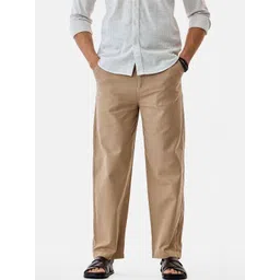 Snitch Men Textured Trousers-picture-22