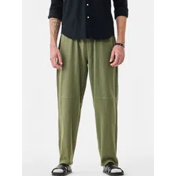 Snitch Men Textured Trousers-picture-22