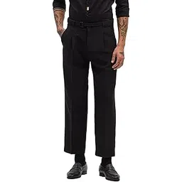 snitch Men's Relaxed Fit Mid Rise Trouser-picture-51