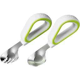 SNOWIE SOFT® Toddler Utensils Baby Utensils Toddler Forks and Spoons Baby Forks and Spoons Set Kids Stainless Steel Silverware Set-picture-26