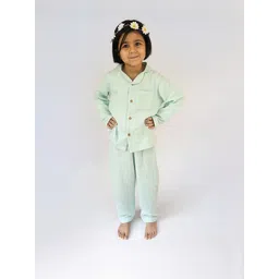 Snuggly Spaces Kids-Unisex Green Nightdress-picture-42
