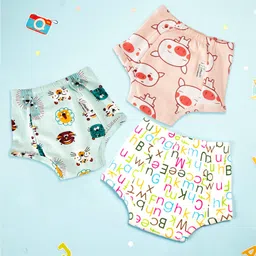 snugkins Padded Underwear for Big Kids - Size 7 (7-8years) - Pack of 3-picture-24