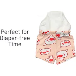 snugkins Potty Training Shorts for Kids.100% Cotton.Pack of 1 (Size 4, 4 years - 5 years)-picture-10