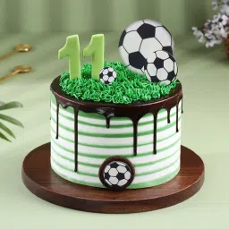 Soccer Charm Theme Cake-picture-19