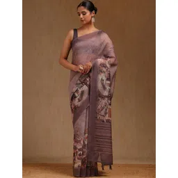 Soch Abstract Printed Chanderi Saree-picture-28