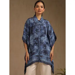 Soch Abstract Printed Shirt Collar Tunic-picture-36
