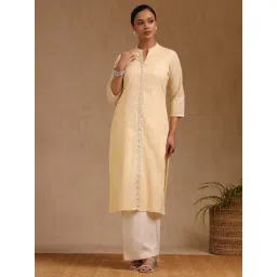 Soch Beige Cotton Embellished Kurta-picture-17