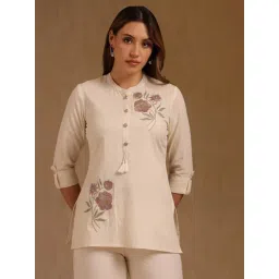 Soch Beige Cotton Flex Embroidered Top-picture-46
