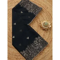 Soch Black Organza Embroidered Dupatta-picture-13