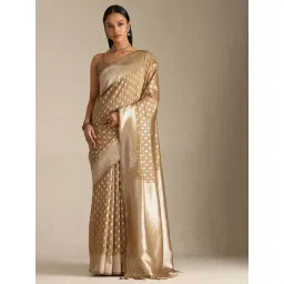Soch Brown Other Woven Design Saree With Unstitched Blouse-picture-33