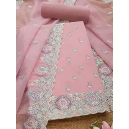 Soch Embroidered Silk Chiffon Unstitched Dress Material-picture-21