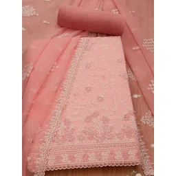 Soch Embroidered Silk Chiffon Unstitched Dress Material-picture-24