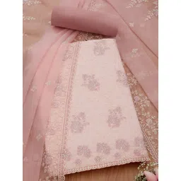 Soch Embroidered Silk Chiffon Unstitched Dress Material-picture-25