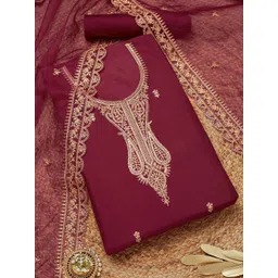 Soch Embroidered Unstitched Dress Material-picture-22