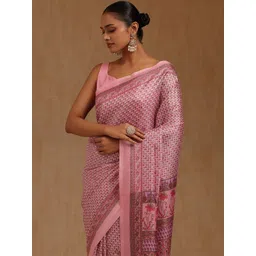 Soch Floral Art Silk Handloom Saree-picture-10