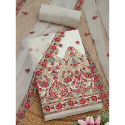 Soch Floral Embroidered Unstitched Dress Material-picture-34