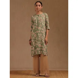 Soch Floral Printed Straight Kurta-picture-27