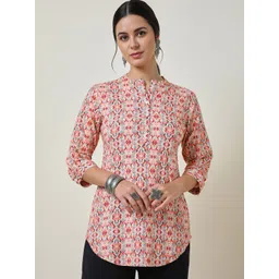 Soch Mandarin Collar Printed Tunic-picture-19