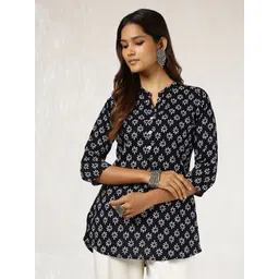 Soch Mandarin Collar Printed Tunic-picture-34