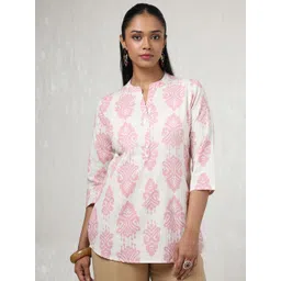 Soch Mandarin Collar Printed Tunic-picture-32