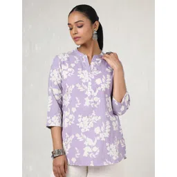 Soch Mandarin Collar Printed Tunic-picture-16