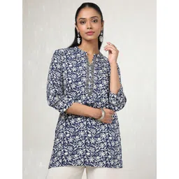 Soch Mandarin Collar Printed Tunic-picture-26