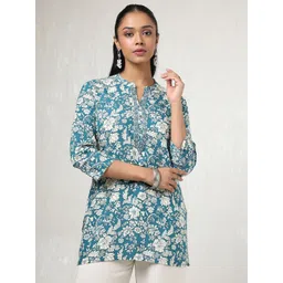 Soch Mandarin Collar Printed Tunic-picture-17