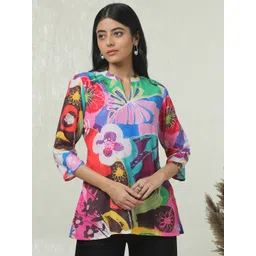 Soch Mandarin Collar Printed Tunic-picture-14