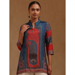 Soch Mandarin Collar Printed Tunic-picture-24