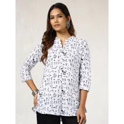 Soch Mandarin Collar Printed Tunic image 1