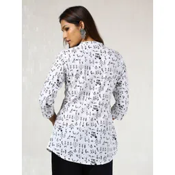 Soch Mandarin Collar Printed Tunic image 2