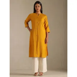 Soch Mustard Others Solid Kurts-picture-29