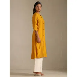 Soch Mustard Others Solid Kurts image 4