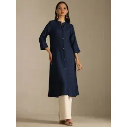 Soch Navy Solid Kurta-picture-18