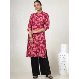 Soch Pink Floral Print Kurta-picture-43