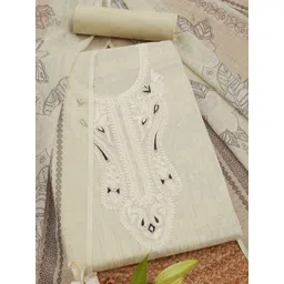 Soch Printed Linen Unstitched Dress Material-picture-21