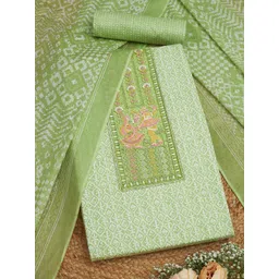 Soch Printed Unstitched Dress Material-picture-30