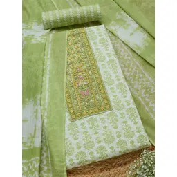 Soch Printed Unstitched Dress Material-picture-26