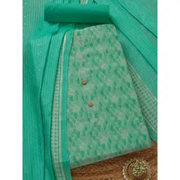 Soch Printed Unstitched Dress Material-picture-11