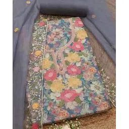 soch Women Chanderi Floral Unstitched Dress Material-picture-20