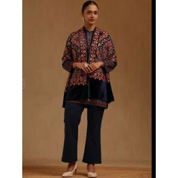 Soch Women Embroidered Velvet Shawl-picture-38