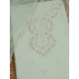 Soch Women Floral Unstitched Dress Material image 5