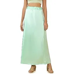 soch Women Green Satin Petticoat-picture-16