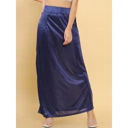 Soch Women Navy Blue Solid Petticoat-picture-22