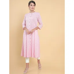 Soch Women Pink Printed Kurta image 1