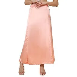 soch Women Pink Satin Solid Petticoat-picture-13