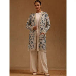 Soch Women Printed Longline Ethnic Shrug-picture-40