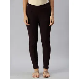 Soch Women Slim Fit Mid Rise Regular Trousers-picture-40